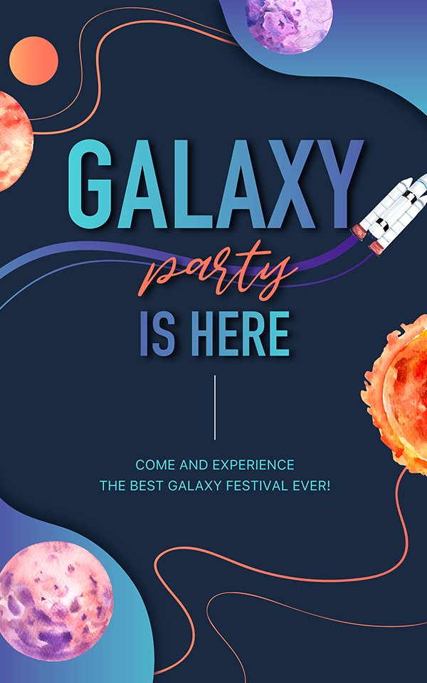 Galaxy Party Here